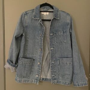 Alex Mill Britt Work Jacket in Denim Vintage Wash (brand new!)